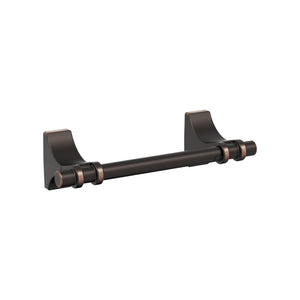 Amerock BH36051ORB Oil Rubbed Bronze Pivoting Double Post Toilet Paper Holder 8-13/16 in. (224 mm) Toilet Tissue Holder Davenport Bath Tissue Holder Bathroom Hardware Bath Accessories