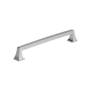 Amerock BP5353526 Polished Chrome Cabinet Pull 8 in (203 mm) Center-to-Center Cabinet Handle Mulholland Drawer Pull Kitchen Cabinet Handle Furniture Hardware