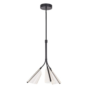 Kuzco PD62622-BK/LG MULBERRY 22" PD BLACK LIGHT GUIDE  44W LED 90 3000K DC LED