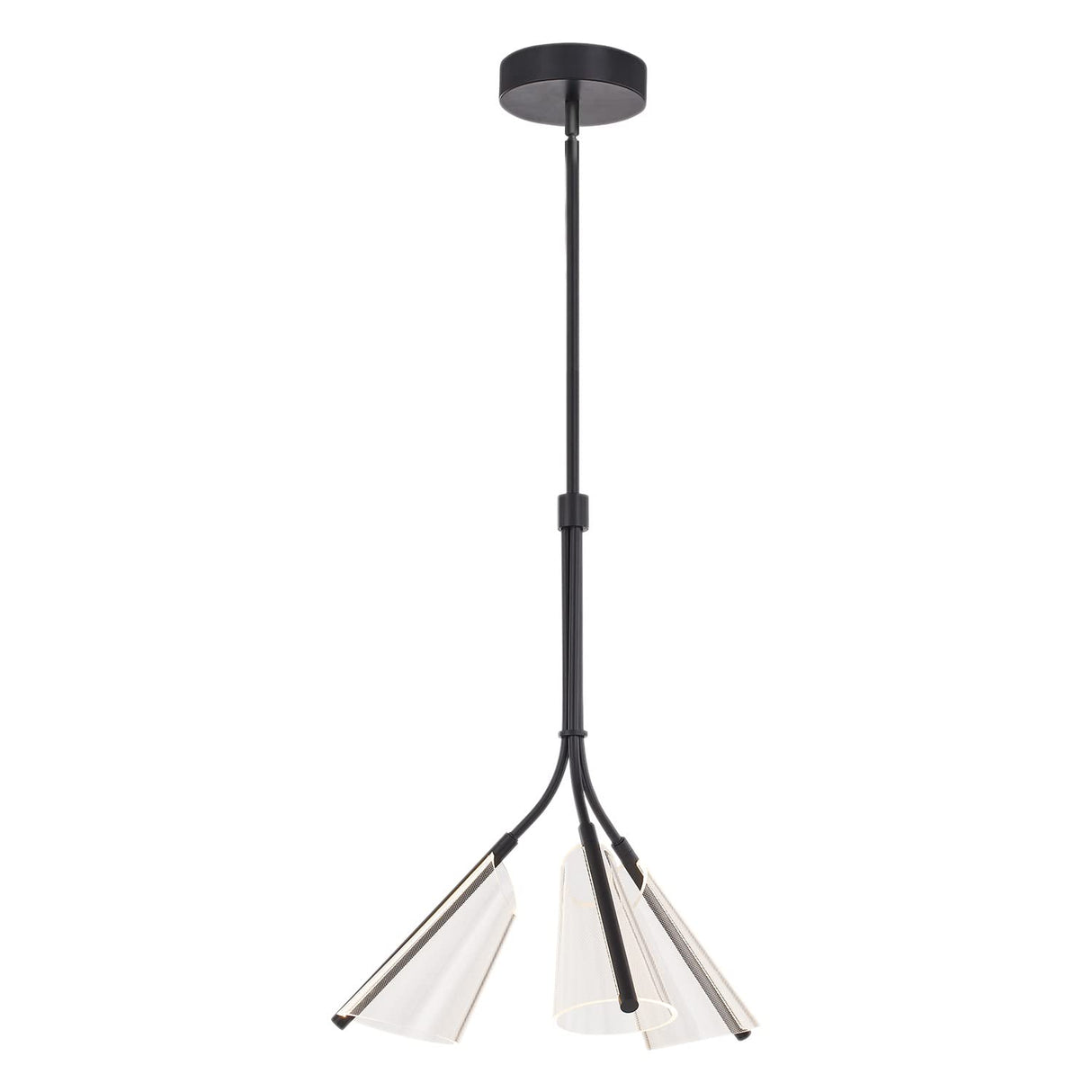 Kuzco PD62622-BG/LG MULBERRY 22" PD BRUSHED GOLD LIGHT GUIDE  44W LED 90 3000K DC LED