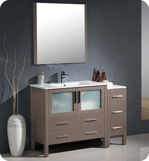 Fresca FCB62-3612GO Fresca Torino 48" Gray Oak Modern Bathroom Cabinets