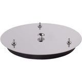 Kuzco CNP03AC-CH 3 Head Canopy SSL/SVT Wire CHROME