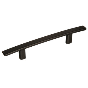 Amerock Cabinet Pull Black Bronze 3-3/4 inch (96 mm) Center to Center Cyprus 1 Pack Drawer Pull Drawer Handle Cabinet Hardware