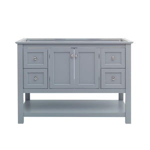 Fresca FCB2348GR Fresca Manchester 48" Gray Traditional Bathroom Cabinet