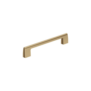 Amerock Cabinet Pull Champagne Bronze 6-5/16 in (160 mm) Center-to-Center Drawer Pull Riva Kitchen and Bath Hardware Furniture Hardware