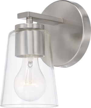 Capital Lighting 648611BN-537 Portman 1 Light Sconce Brushed Nickel