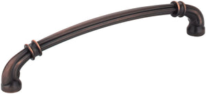 Jeffrey Alexander 317-160DBAC 160 mm Center-to-Center Brushed Oil Rubbed Bronze Lafayette Cabinet Pull
