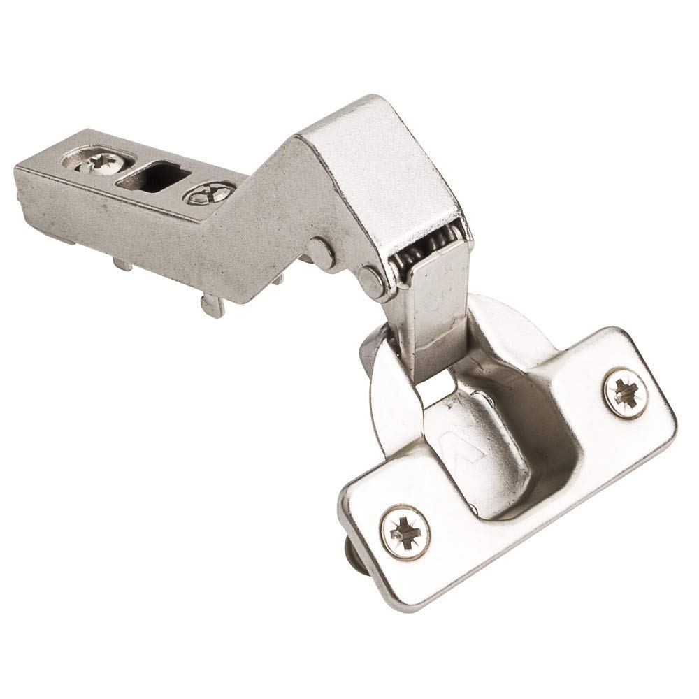 Hardware Resources 500.0N20.75 45° Standard Duty Corner Overlay Cam Adjustable Self-close Hinge with Press-in 8 mm Dowels