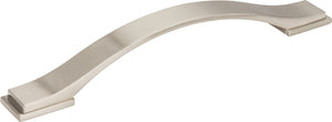 Jeffrey Alexander 80152-160BNBDL 160 mm Center-to-Center Brushed Pewter Strap Mirada Cabinet Pull