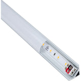 Task Lighting LR1P324V27-04W3 24-3/8" 195 Lumens 24-volt Accent Output Linear Fixture, Fits 27" Wall Cabinet, 4 Watts, Angled 003 Profile, Single-white, Soft White 3000K