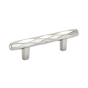 Amerock Cabinet Pull Polished Nickel 3 inch (76 mm) Center to Center St. Vincent 1 Pack Drawer Pull Drawer Handle Cabinet Hardware