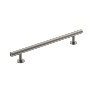 Amerock Cabinet Pull Satin Nickel 6-5/16 inch (160 mm) Center-to-Center Radius 1 Pack Drawer Pull Cabinet Handle Cabinet Hardware