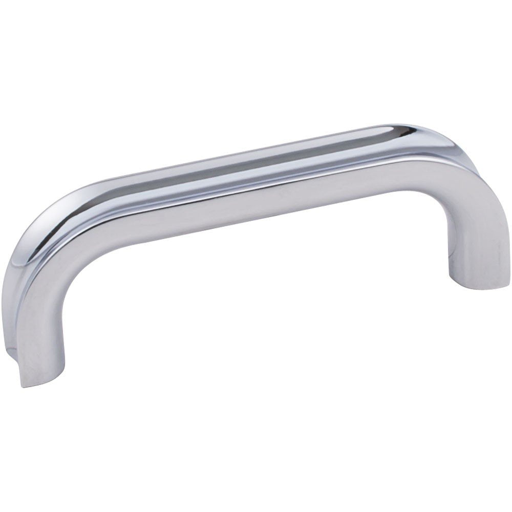 Jeffrey Alexander 667-3PC 3" Center-to-Center Polished Chrome Rae Cabinet Pull