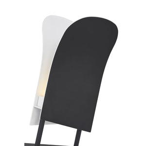 Kuzco TL83708-BK/WH SONDER 8" TL BLACK/WHITE  8W LED 90 3000K AC LED