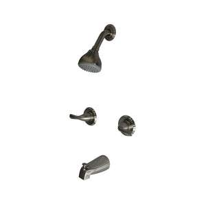 Ultra UF79003 Vantage Two-Handle Tub And Shower Faucet Brushed