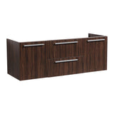 Fresca FCB8013GW Fresca Opulento 54" Walnut Modern Double Sink Cabinet