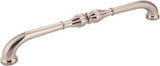 Jeffrey Alexander 818-12SN 12" Center-to-Center Satin Nickel Bella Appliance Handle