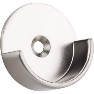 Hardware Resources M7340-SN Satin Nickel Open Knock-In Mounting Bracket for 1-5/16