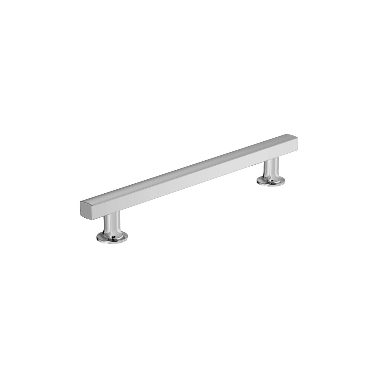 Amerock Corp BP3710626 Everett Pull, 6-5/16 in (160 mm) Center-to-Center, Polished Chrome