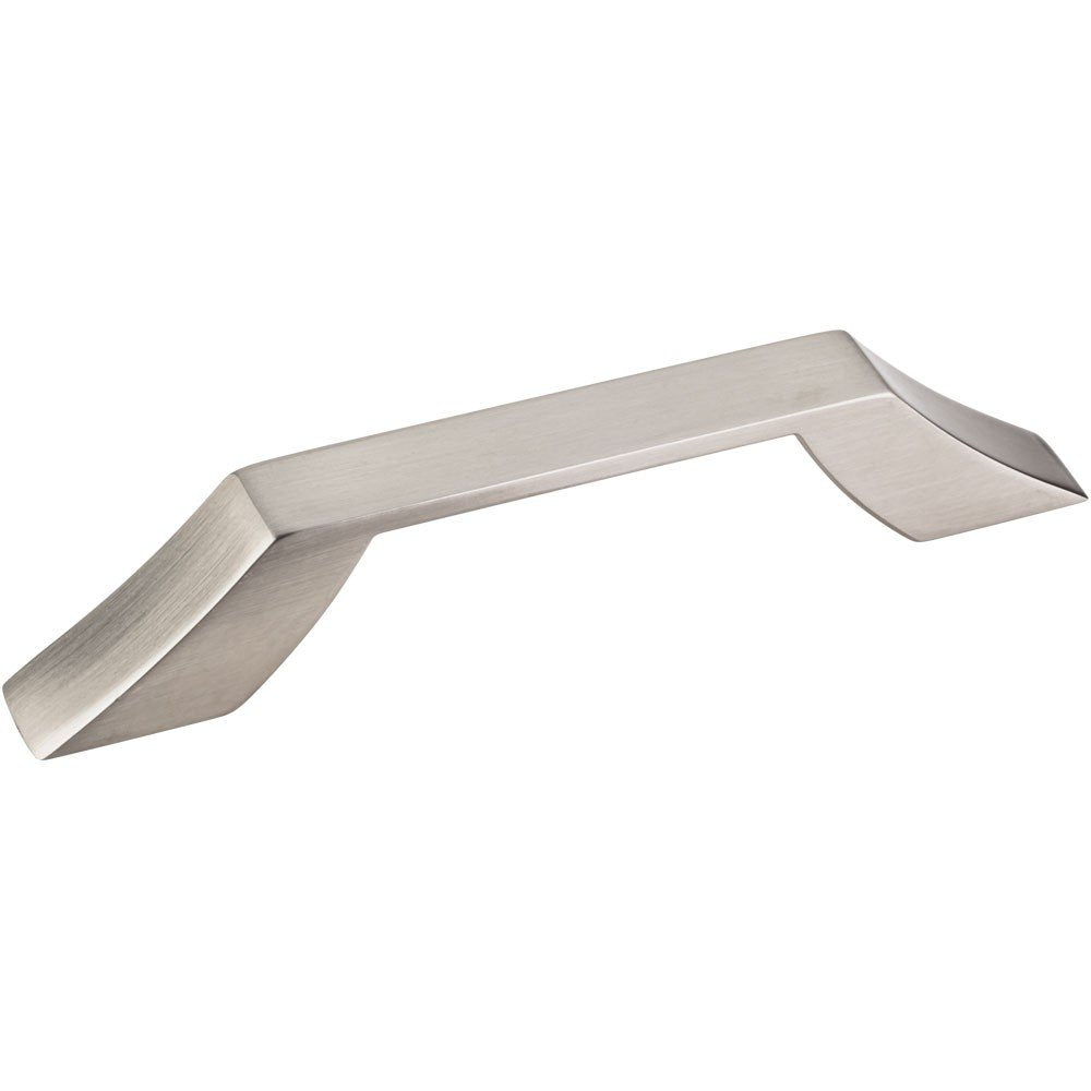 Jeffrey Alexander 798-96SN 96 mm Center-to-Center Satin Nickel Square Royce Cabinet Pull