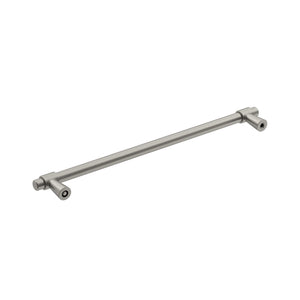 Amerock Cabinet Pull Satin Nickel 8-13/16 inch (224 mm) Center-to-Center Destine 1 Pack Drawer Pull Cabinet Handle Cabinet Hardware