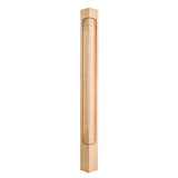 Hardware Resources CP-1-96CH 2-3/4" W x 2-3/4" D x 96" H Cherry Acanthus Corner Post