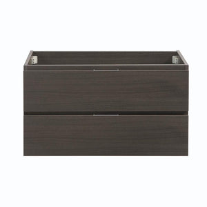 Fresca FCB8336WH Fresca Valencia 36" Glossy White Wall Hung Modern Bathroom Cabinet