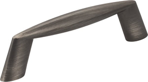 Elements 988-3PC 3" Center-to-Center Polished Chrome Zachary Cabinet Pull