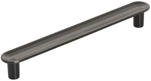 Amerock Cabinet Pull Gunmetal 5-1/16 inch (128 mm) Center to Center Concentric 1 Pack Drawer Pull Drawer Handle Cabinet Hardware