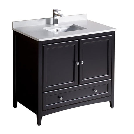Fresca FCB2036GR-CWH-U Cabinet with Top and Sink