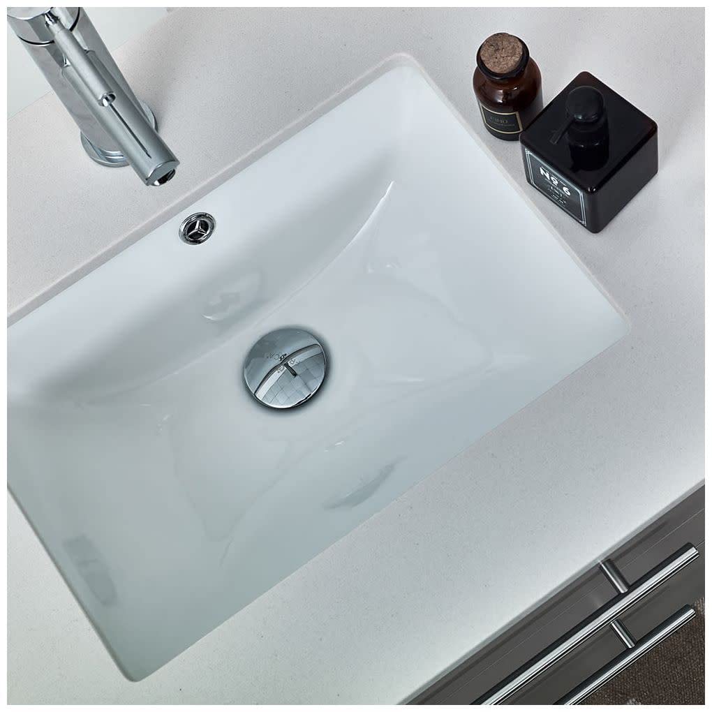 Fresca FCB6130WH-UNS-CWH-U White Wall Bathroom Cabinet