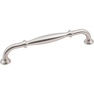 Jeffrey Alexander 658-160SN 160 mm Center-to-Center Satin Nickel Tiffany Cabinet Pull