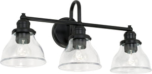 Capital Lighting 8303MB-461 Baxter 3 Light Vanity Matte Black