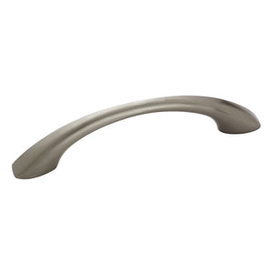 Amerock Cabinet Pull Satin Nickel 3-3/4 inch (96 mm) Center to Center Vaile 1 Pack Drawer Pull Drawer Handle Cabinet Hardware