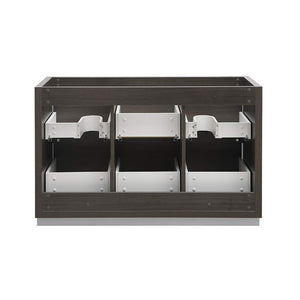 Fresca FCB8448WH-D Fresca Valencia 48" Glossy White Free Standing Double Sink Modern Bathroom Cabinet