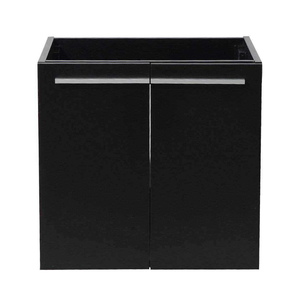 Fresca FCB8058BW Fresca Alto 23" Black Modern Bathroom Cabinet