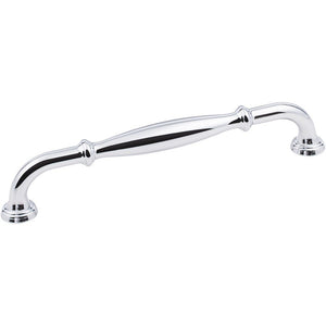 Jeffrey Alexander 658-160PC 160 mm Center-to-Center Polished Chrome Tiffany Cabinet Pull