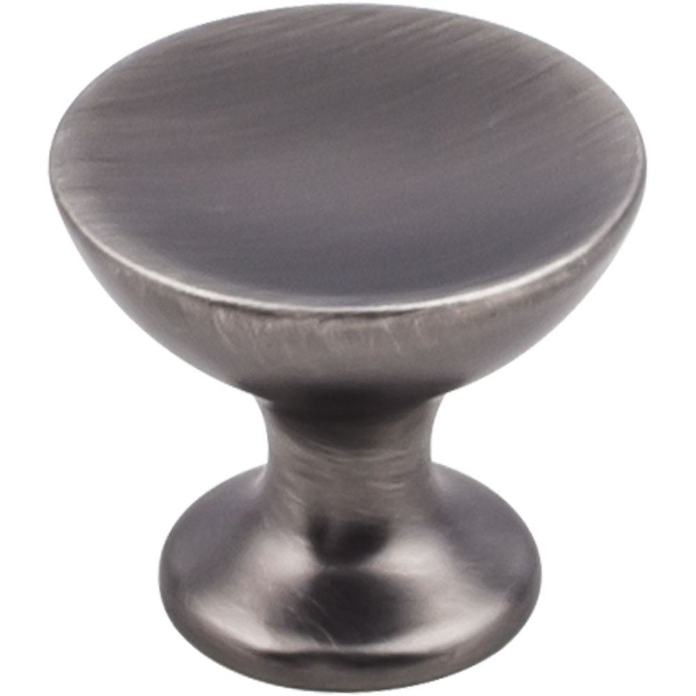 Jeffrey Alexander 667L-BNBDL 1-3/8" Diameter Brushed Pewter Rae Cabinet Knob