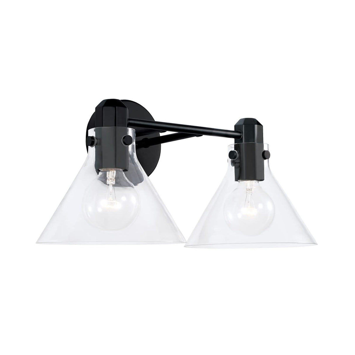 Capital Lighting 145821MB-528 Greer 2 Light Vanity Matte Black