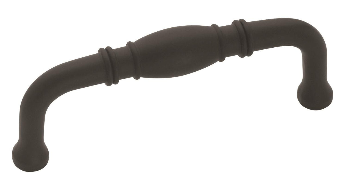 Amerock Cabinet Pull Matte Black 3 inch (76 mm) Center to Center Granby 1 Pack Drawer Pull Drawer Handle Cabinet Hardware