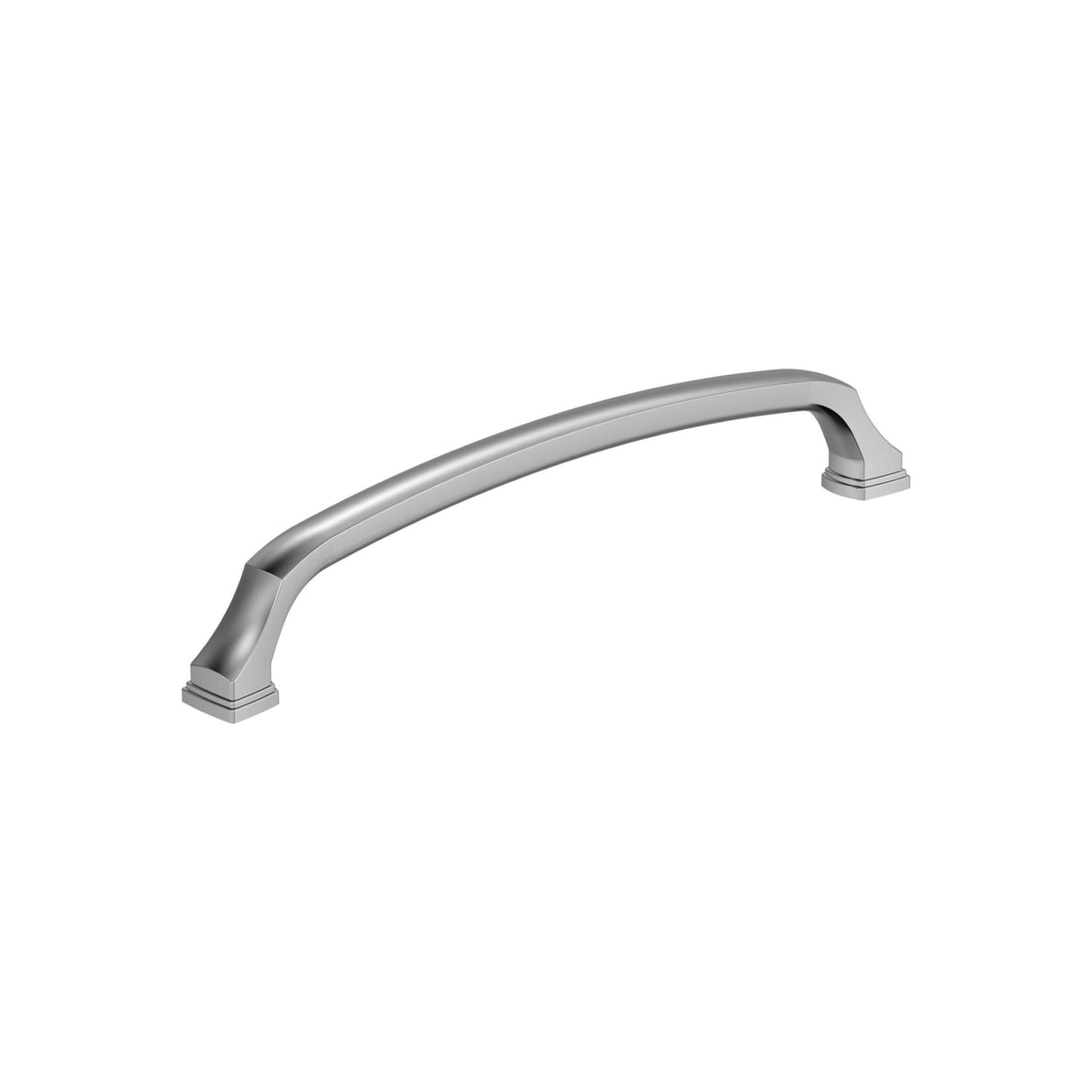 Amerock BP5535126 Polished Chrome Cabinet Pull 8 in (203 mm) Center-to-Center Cabinet Handle Revitalize Drawer Pull Kitchen Cabinet Handle Furniture Hardware