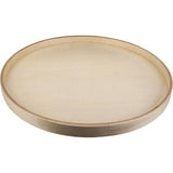 Hardware Resources BLSR28-S 28" Round Banded Wood Lazy Susan Shelf with Swivel