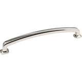 Jeffrey Alexander MO6373-18NI 18" Center-to-Center Polished Nickel Belcastel 1 Appliance Handle