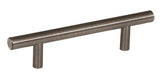Amerock Cabinet Pull Gunmetal 3-3/4 inch (96 mm) Center to Center Bar Pulls 1 Pack Drawer Pull Drawer Handle Cabinet Hardware