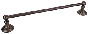 Elements BHE5-04SN-R Fairview Satin Nickel 24" Single Towel Bar - Retail Packaged