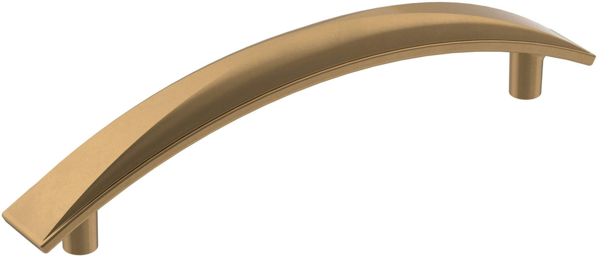 Amerock Cabinet Pull Champagne Bronze 5-1/16 inch (128 mm) Center-to-Center Extensity 1 Pack Drawer Pull Cabinet Handle Cabinet Hardware