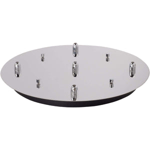 Kuzco CNP05AC-CH 5 Head Canopy SSL/SVT Wire CHROME
