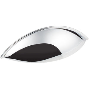 Jeffrey Alexander 8236-PC 96 mm Center-to-Center Polished Chrome Bordeaux Cabinet Cup Pull