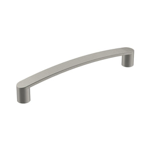 Amerock Cabinet Pull Satin Nickel 5-1/16 inch (128 mm) Center-to-Center Rift 1 Pack Drawer Pull Cabinet Handle Cabinet Hardware