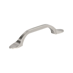 Amerock BP21936G10 Satin Nickel Cabinet Pull 3-3/4 inch (96mm) Center-to-Center Cabinet Hardware Ravino Furniture Hardware Drawer Pull